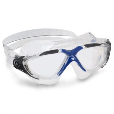 Aqua Sphere Vista transparante lens zwembril grijs 