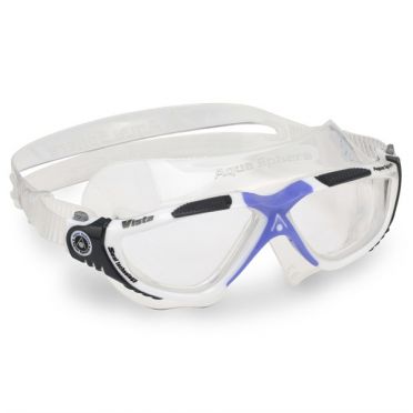 Aqua Sphere Vista Lady transparante lens zwembril zilver/paars 