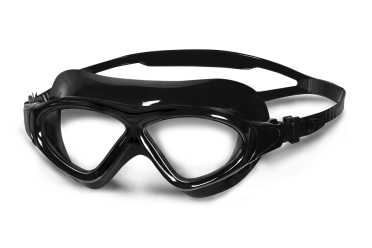 BTTLNS Essovius 1.0 transparante lens zwembril zwart 