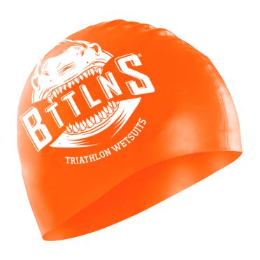 BTTLNS Shark absorber 2.0 siliconen badmuts neon/oranje