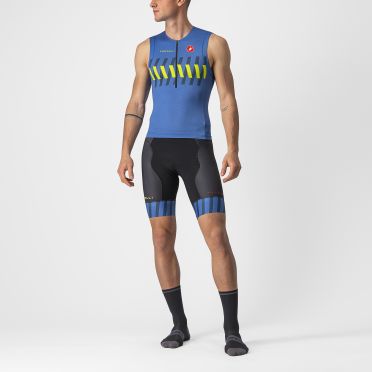 Castelli Free tri 2 short blauw heren