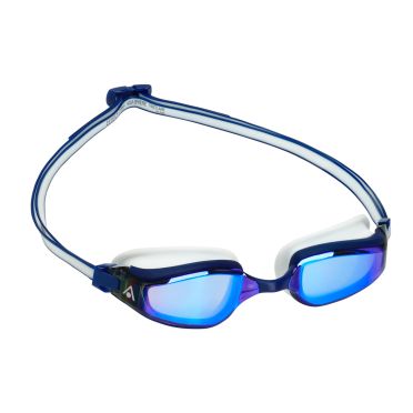 Aqua Sphere Fastlane spiegellens zwembril blauw/wit  