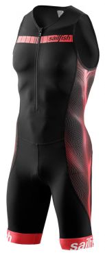 Sailfish Competition trisuit zwart/rood heren 