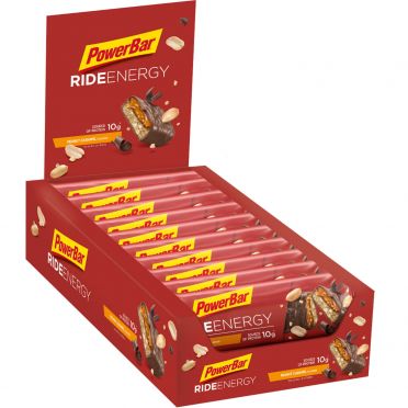 Powerbar Ride energy bar pinda caramel 18 x 55 gram 