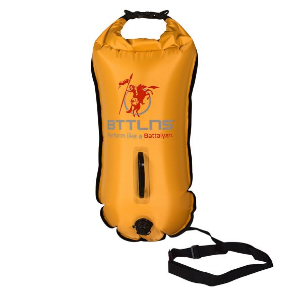 BTTLNS Saferswimmer zwemboei 28 liter Poseidon 1.0 geel 0117003-032