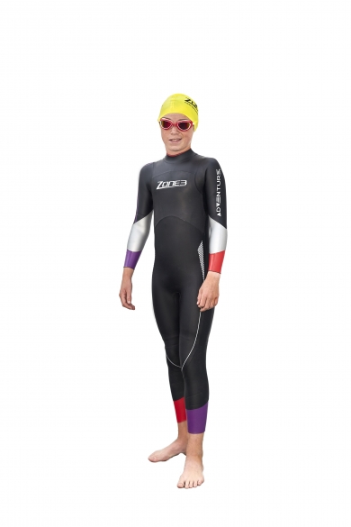 Zone3 Adventure tri wetsuit kids beschadigd 16342