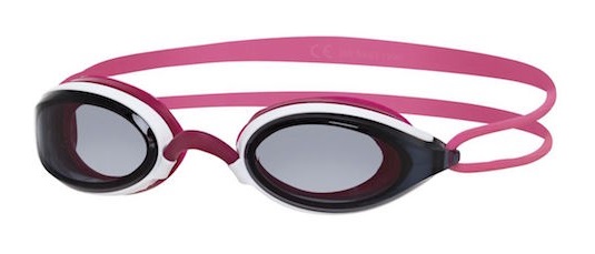 Zoggs Fusion air lady donkere lens zwembril roze  461012-321755