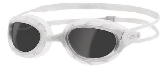Zoggs Predator donkere lens zwembril wit  461037-330863