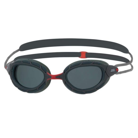 Zoggs Predator polarized zwembril zwart/rood  461060-306766