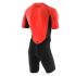 Orca dream kona aero race trisuit korte mouwen zwart/rood heren  KR1164